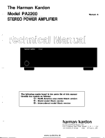Harman-Kardon PA-2200-Service-Manual